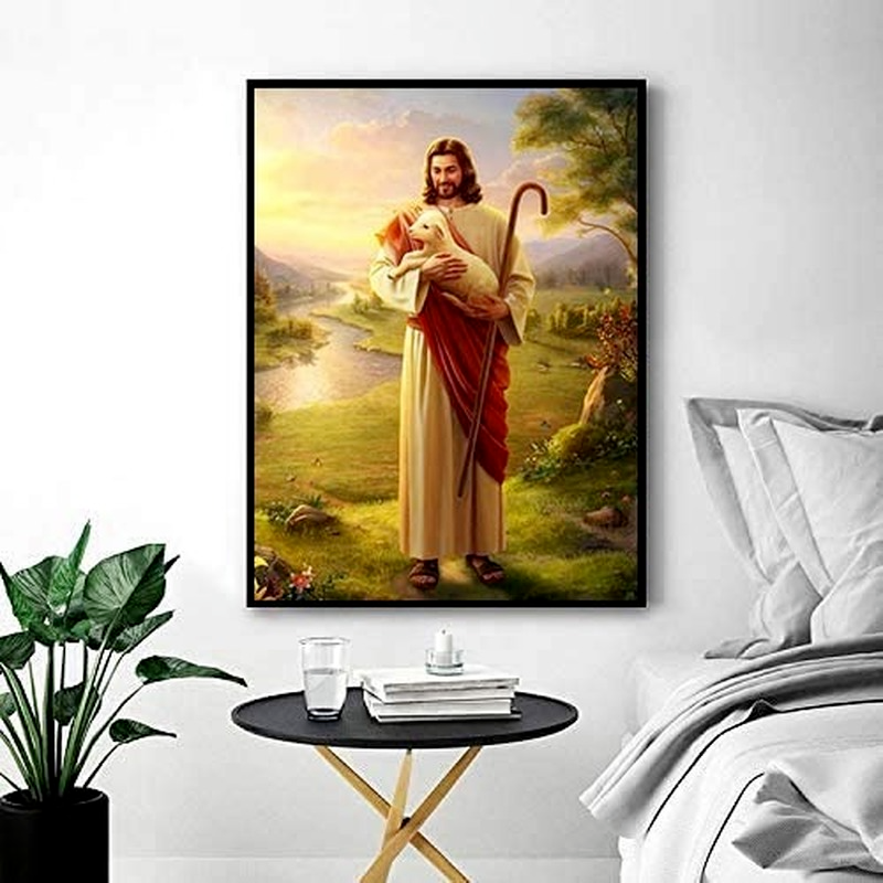 Bộ dụng cụ làm tranh đính đá xinh xắn kích thước 30x40 cm trang trí nhà cửa DIY