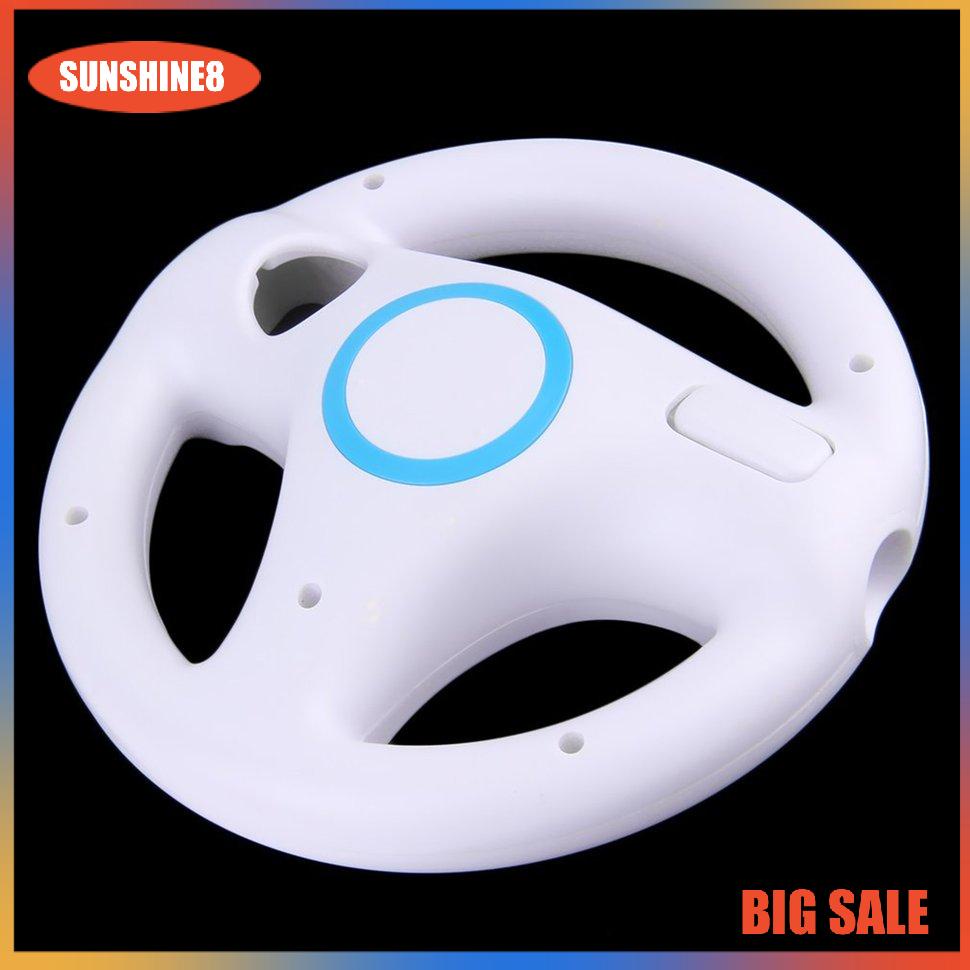 【SUN】Game Racing Steering Wheel for Nintend Wii Mario Kart Remote Controller
