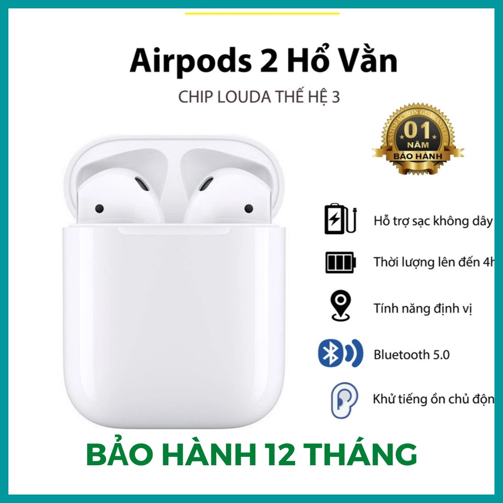 Tai nghe Bluetooth Phiên Bản Cao Cấp Nhất - Dùng cả IOS và Android, tốc độ kết nối nhanh CHÍNH HÃNG BH 12T LỖI 1 ĐỔI 1