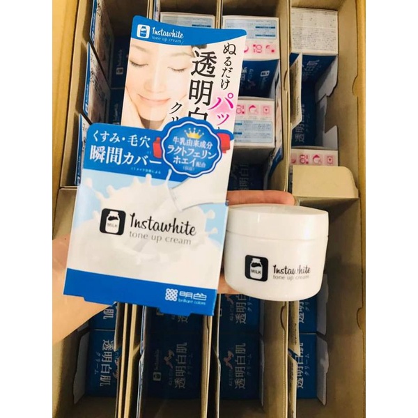Kem trắng da nâng tone Instawhite Nội địa Nhật chính hãng 50g