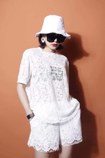 Vải tr ren chỉ cotton đẹp 2020