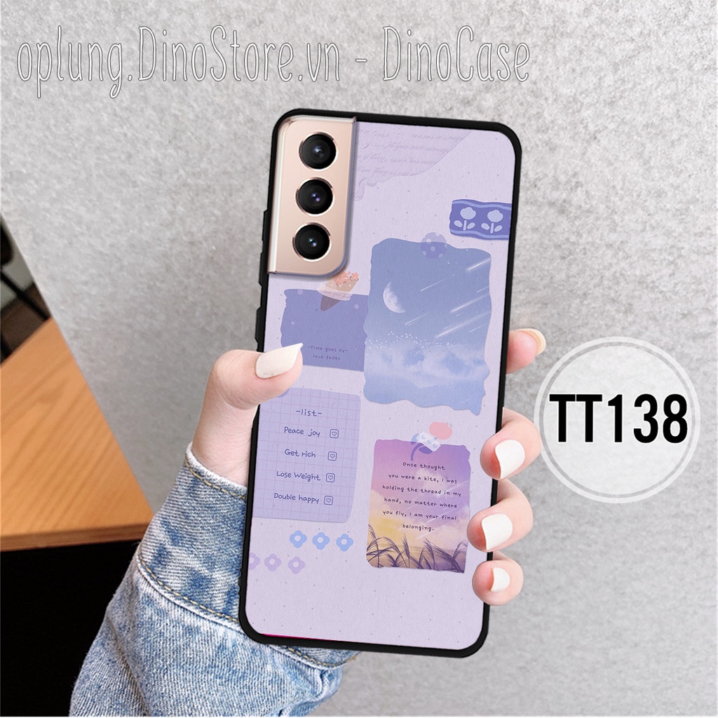 Ốp Samsung S22 5G / S22 Plus 5G / S22 Ultra 5G - Ốp nhựa bảo vệ camera chống bám bẩn phong cách vintage Retro nhẹ nhàng.