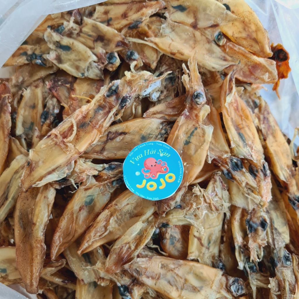 500Gr Khô Mực Chuối - Khô Mới Thơm Rim, Chiên, Nấu Súp Ngon Bổ Rẻ - Đặc Sản Thịnh Long JoJo Seafood