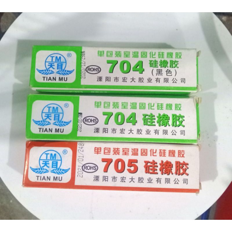 HH. Keo phủ mạch 704 705 đen, trắng và trong, bảo vệ mạch in