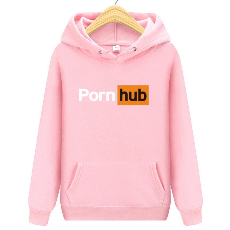 New Printed Sweatshirt PORN HUb Street Dance Streetwear Men And Women Spring And Autumn Casual Men's Pocket Hoodie