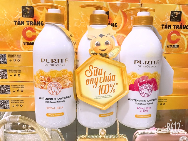 Sữa tắm sữa ong chúa Purite