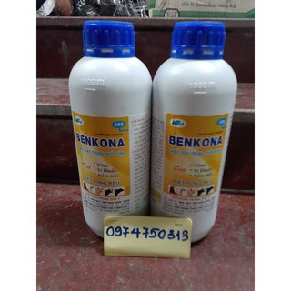 Benkona -sát khuẩn và phòng trừ vi khuẩn, vi rút chai 1 lít.