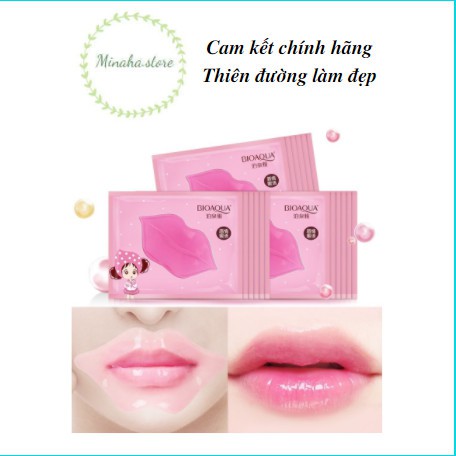Nạ Môi Dưỡng Ẩm Bioaqua, Ủ Môi, Nạ Môi Làm Hồng Căng Bóng Môi | BigBuy360 - bigbuy360.vn