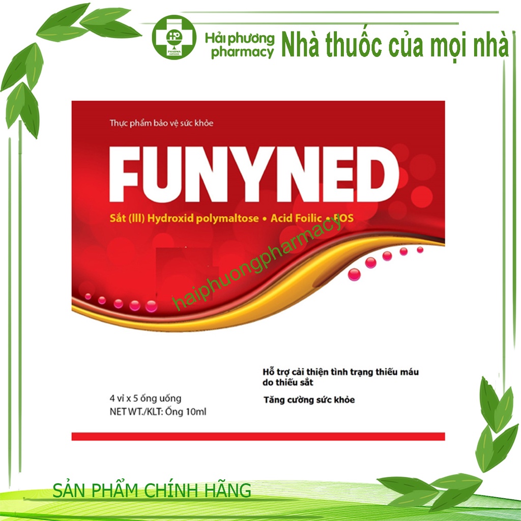 Funyned  - Hỗ trợ cải thiện tình trạng thiếu máu do thiếu sắt