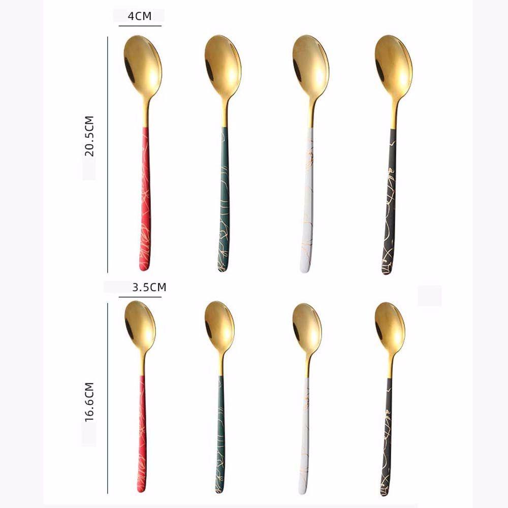 YIYU Muỗng Khuấy Cà Phê / Ăn Kem Chất Lượng Cao