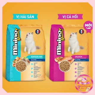 THÙNG 9KG - Thức ăn hạt cho mèo mọi lứa tuổi Minino Yum 1,5kg