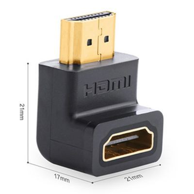 Đầu HDMI 90 độ (bẻ lên) Ugreen- 20110