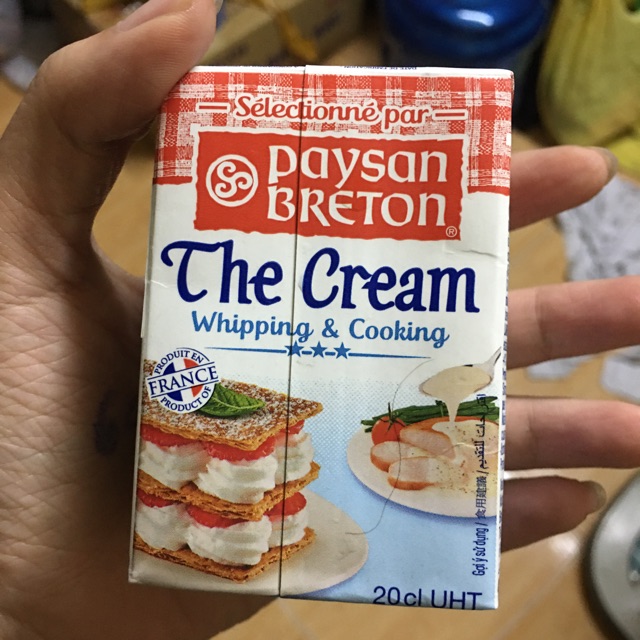 Kem whipping Paysan Breton 200ml