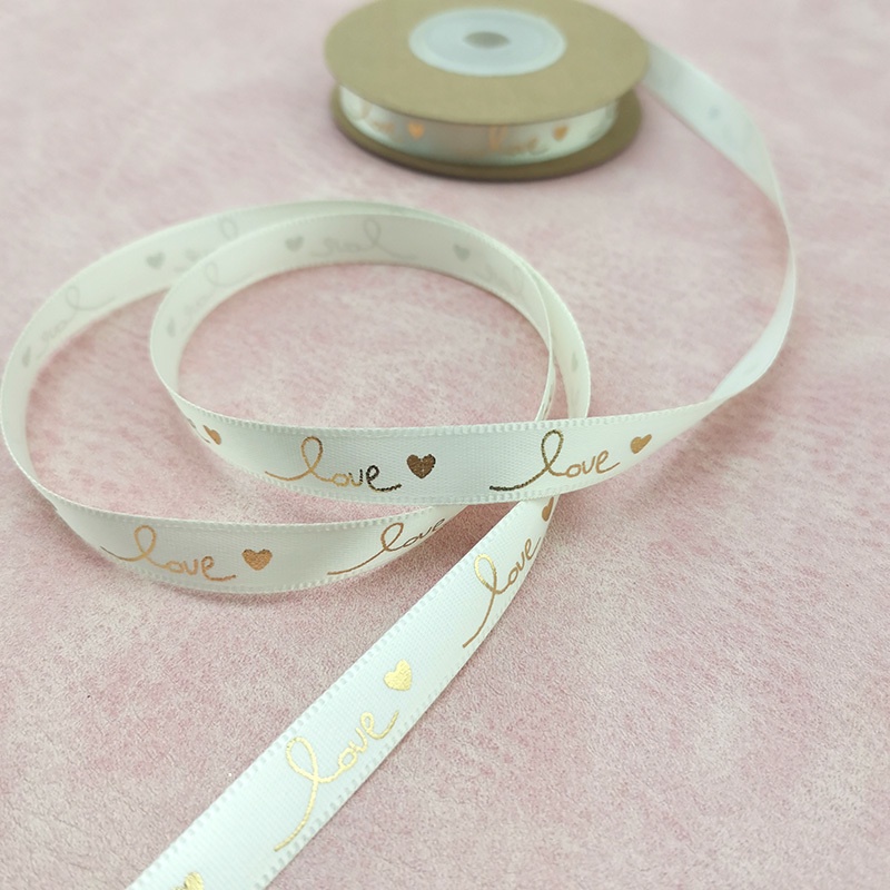 Cuộn Dây Ruy Băng Dài 1m 10 Yards Dùng Trang Trí Hộp Quà Xinh Xắn