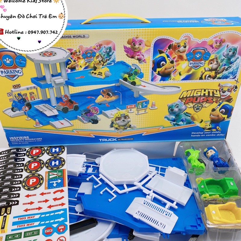 🔥𝐍𝐎𝐖 𝐒𝐇𝐈𝐏🔥Đồ Chơi Trạm Tuần Tra - Đường Đua Của Chó Cứu Hộ Paw Patrol Mã 5 (𝐇𝐚̀𝐧𝐠 𝐒𝐚̆̃𝐧 - 𝐘 𝐡𝐢̀𝐧𝐡 𝟏𝟎𝟎% 𝐍𝐡𝐚̣̂𝐧 𝐍𝐠𝐚𝐲)