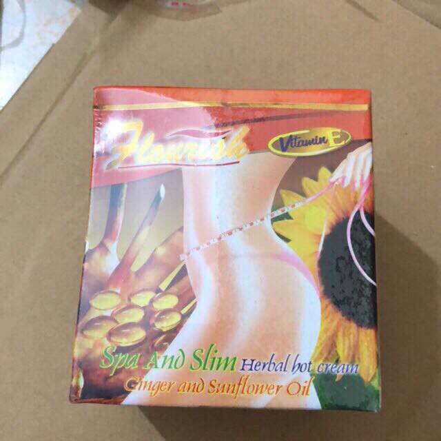 Kem tan mỡ bụng gừng Flourish 500ml - nội địa Thái Lan [ sản phẩm x1k] | BigBuy360 - bigbuy360.vn