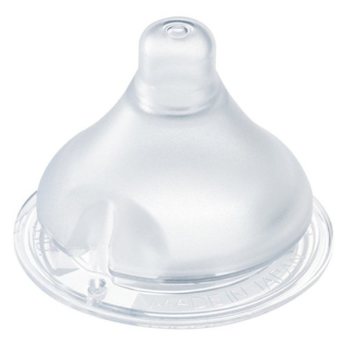 Núm ty bình sữa Chuchu Baby silicone cổ rộng