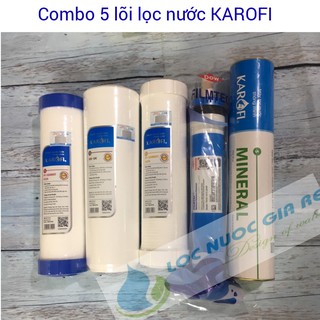Combo 5 lõi lọc nước karofi | lõi lọc nước karofi - LNGR0019 - LNGR0019
