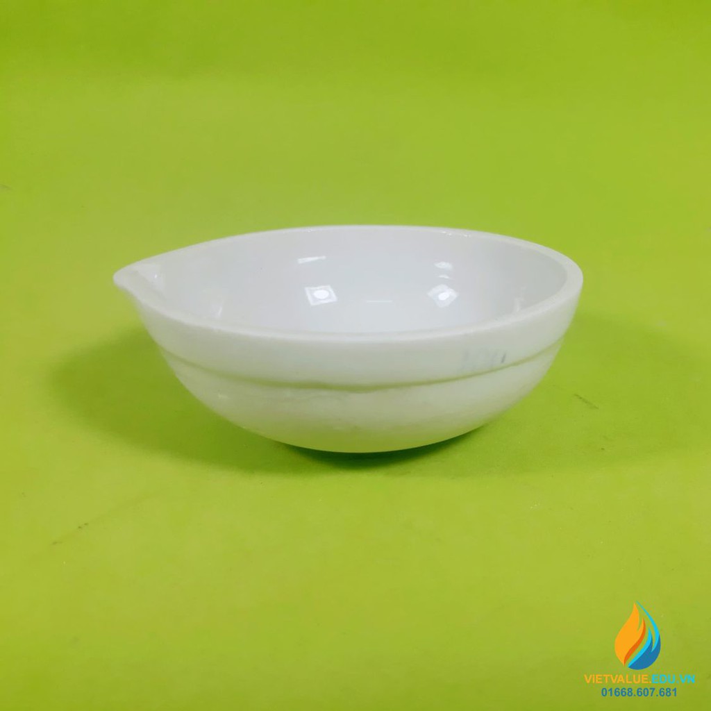 Bát sứ đựng mẫu chất