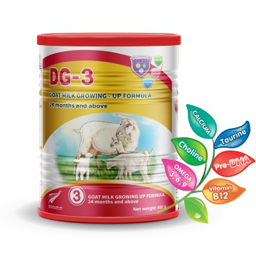 SỮA DÊ Công Thức DG-3 lon 400g ( cho trẻ từ 24 tháng trở lên).