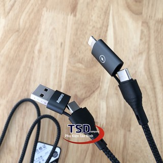 CÁP SẠC ĐA NĂNG 4 IN 1 REMAX RC-011