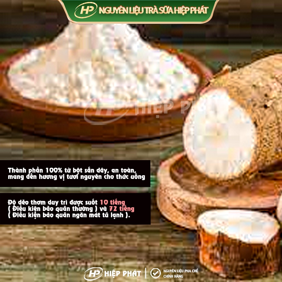 Trân châu tươi KUN HAN hoàng kim MINH HẠNH - [GIÁ SỈ TỐT NHẤT] - 3kg - SP010514 - Nguyên liệu pha chế trà sữa HIỆP PHÁT