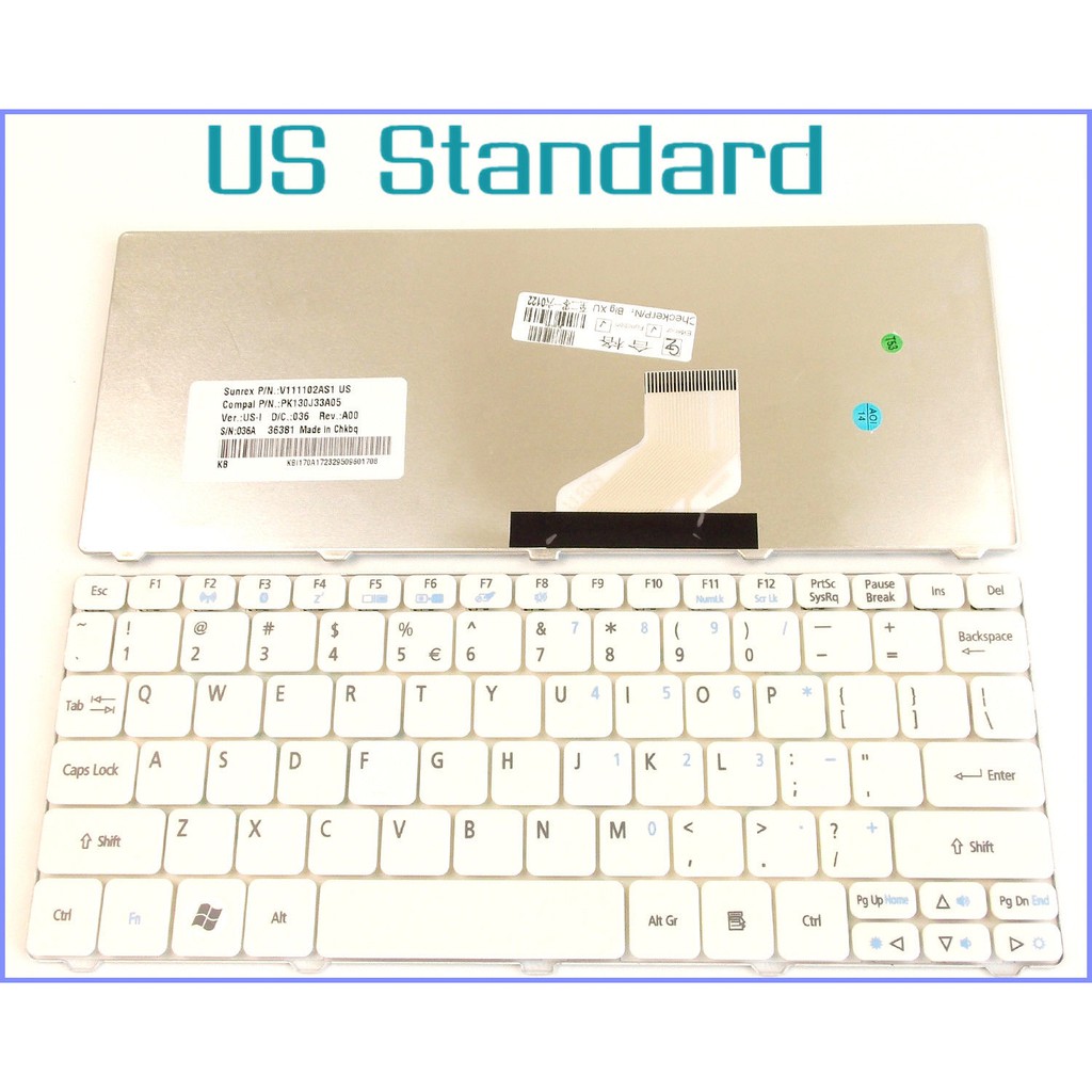 [FREESHIP 99K]_Bàn Phím ACER D255 màu Trắng | BigBuy360 - bigbuy360.vn