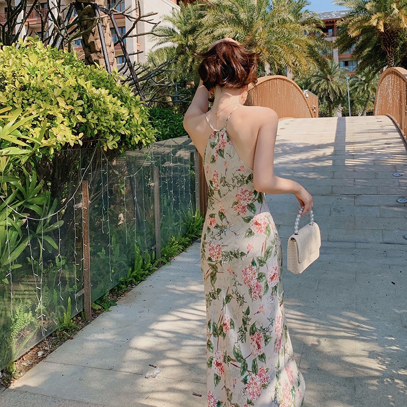 Đầm Hai Dây Không Tay Nhún Bèo Dễ Thương Xinh Xắn