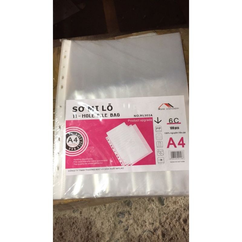 Sơ mi đục lỗ Dày Đại A4 100 tờ ( 6 lạng)