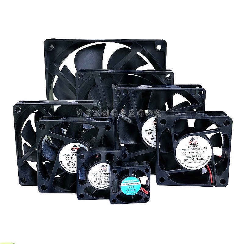 Quạt Tản Nhiệt CPU Máy Tính 3cm4cm5cm6cm7cm8cm9cm12cm 12V / 5V 0.2A