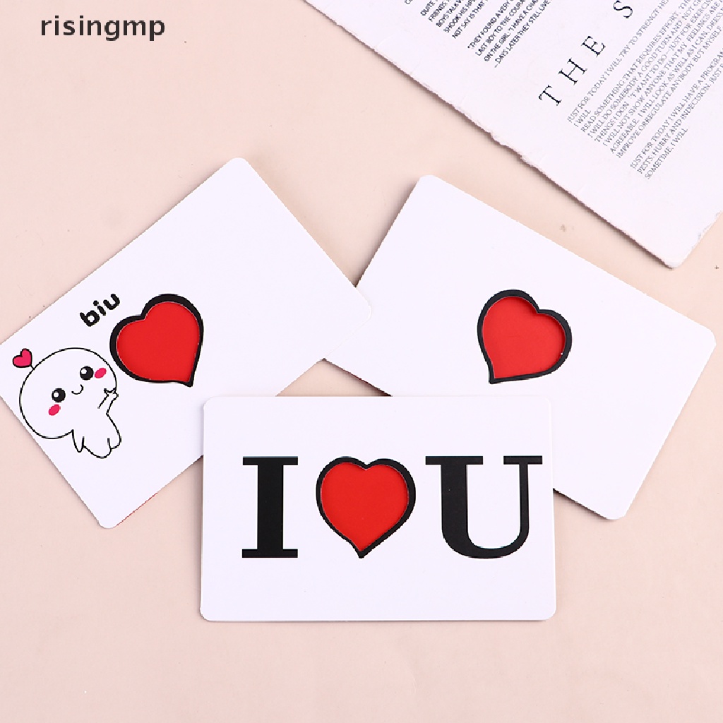 [risingmp] Flick The Heart Magic Tricks Flick Finger the Heart Appearing Card Magic Props ♨HOT SELL