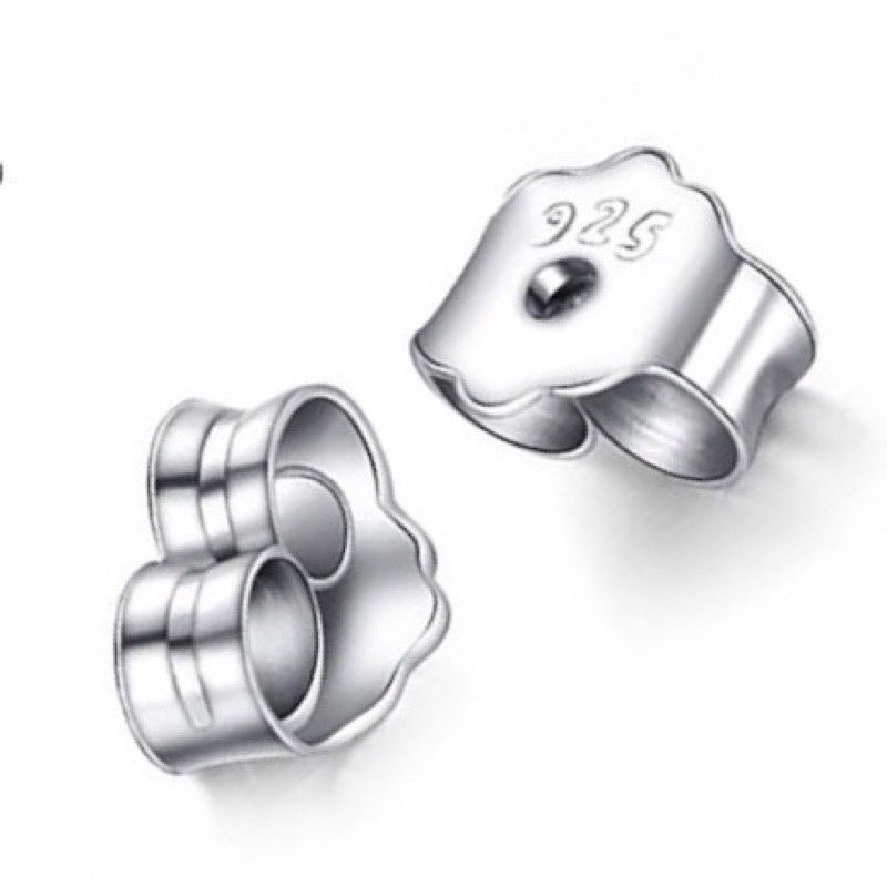 Nút Hoa Tai Unisex Thời Trang Cho Nam Nữ Merin Accessories Màu Bạc Chất Liệu Inox Không Gỉ