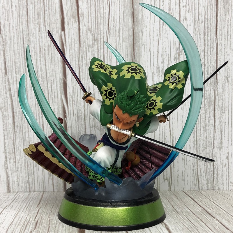 Mô hình chibi nhân vật Zoro băng hải tặc mũ rơm
