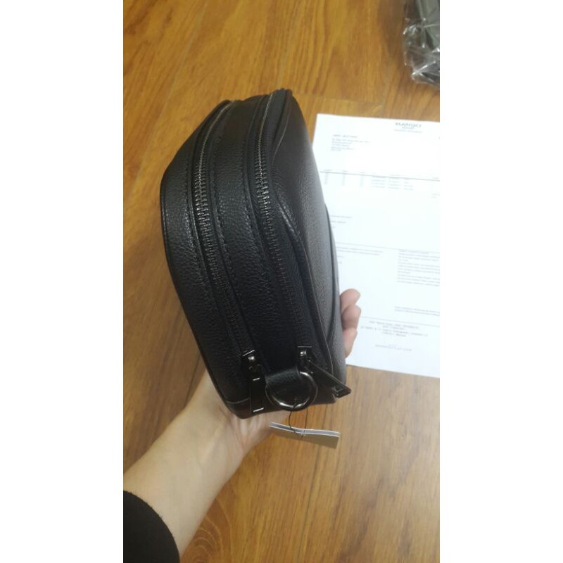 Túi cầm tay Mango cho nam - hxt Nga kèm bill