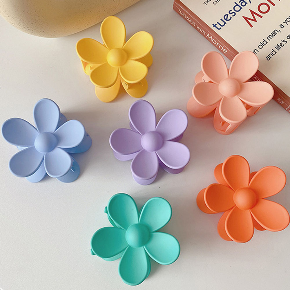 Kẹp Tóc Hoa Lớn Màu Kẹo Ngọt 2life