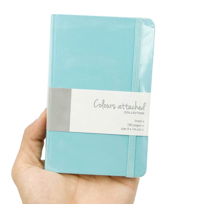 Sổ Tay Kẻ Ngang Colours Attached 180 Trang 90gsm Size S Khai Trí Stationery - Màu Xanh Da Trời