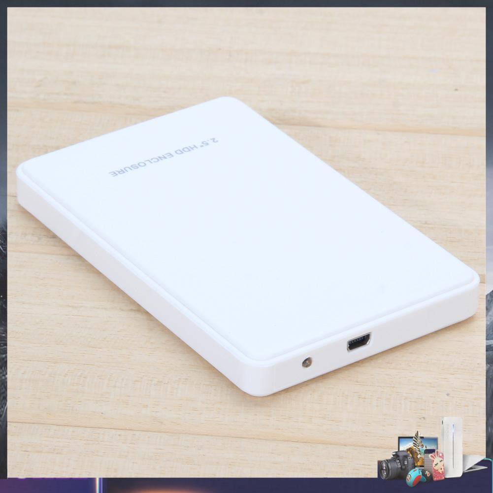 Hộp Đựng Ổ Cứng Ngoài Hdd 2.5in Usb 2.0 Sata Hd Ốp