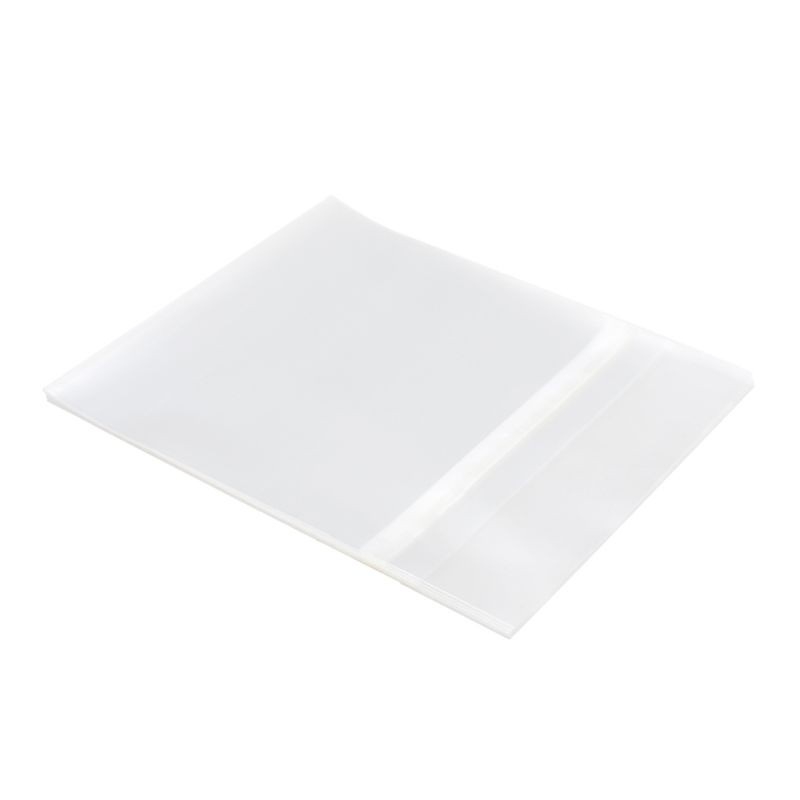 DOU 50PCS OPP Gel Record Protective Sleeves Cover Self Adhesive Bag For 10 Inches Turntable Vinyl Records Accessories