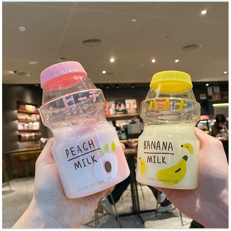 [ 𝑇𝑎̣̆𝑛𝑔 𝐺𝑢̛𝑜̛𝑛𝑔 𝑀𝑖𝑛𝑖 ] Bình Nước Nhựa Dung Tích 480ml Cute - Chai Nhựa Hoa Quả Đáng Yêu Độc Đáo Phong Cách Nhật Bản | BigBuy360 - bigbuy360.vn