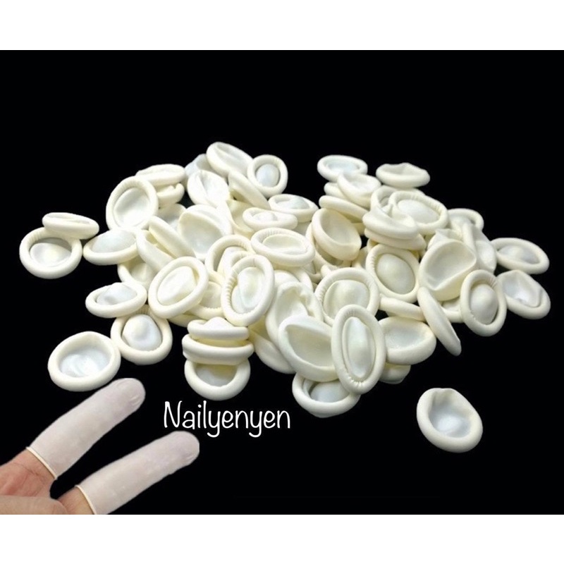 Bao tay ngón cao su bịch 180 - 200 cái