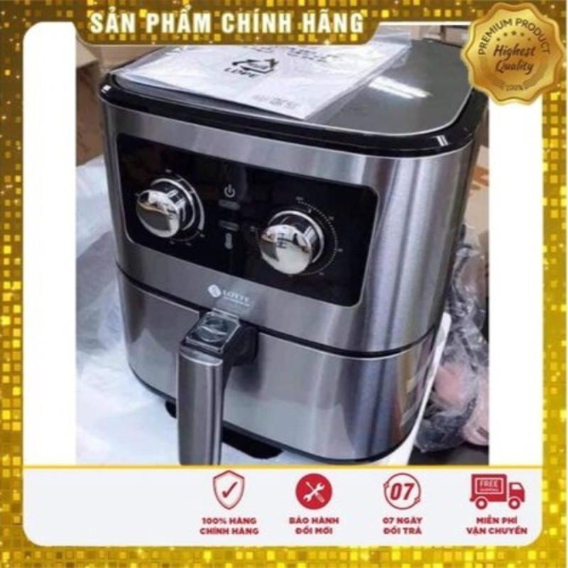 Nồi chiên không dầu LOTTE chính hãng nhập khẩu Hàn Quốc sang trọng đẳng cấp CozyBin