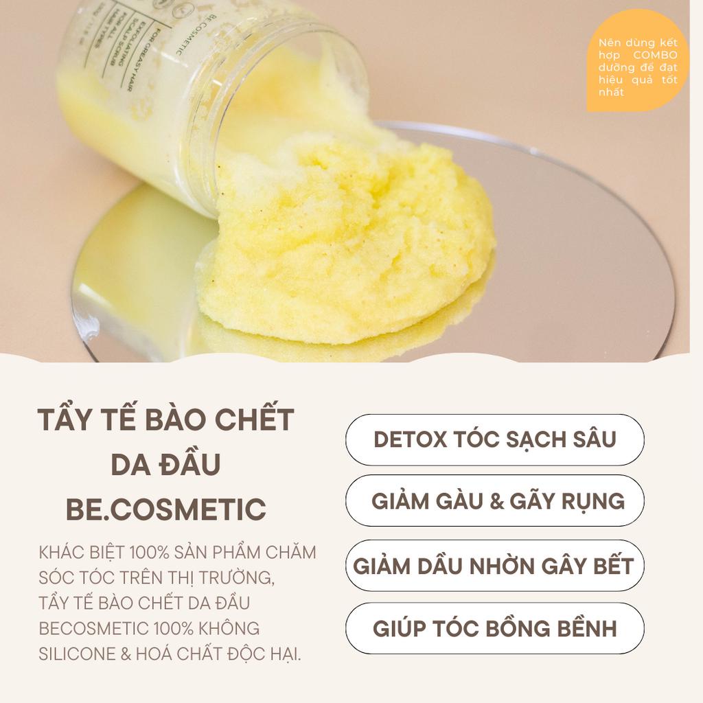 Tẩy tế bào chết cho da đầu hỗ trợ sạch gàu Becosmetic 330g