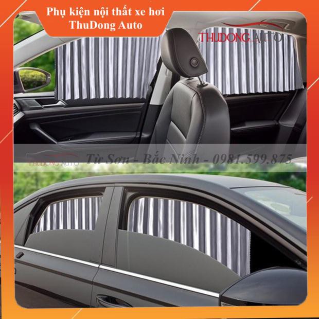 [Giá 1 Bộ 4 Cửa] Rèm vải che nắng xe hơi gắn nam châm tiện dụng MinhThu Auto Nội thất và các sản phẩm chăm sóc xe