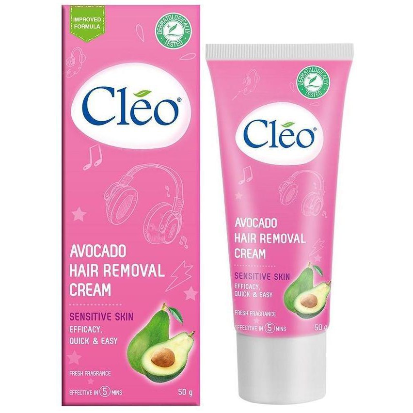 Kem tẩy lông Cleo Cho Da Nhạy Cảm Sensitive Skin 50g