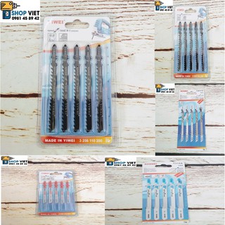 Bộ 5 lưỡi cưa lọng cắt gỗ, cắt sắt YIWEI