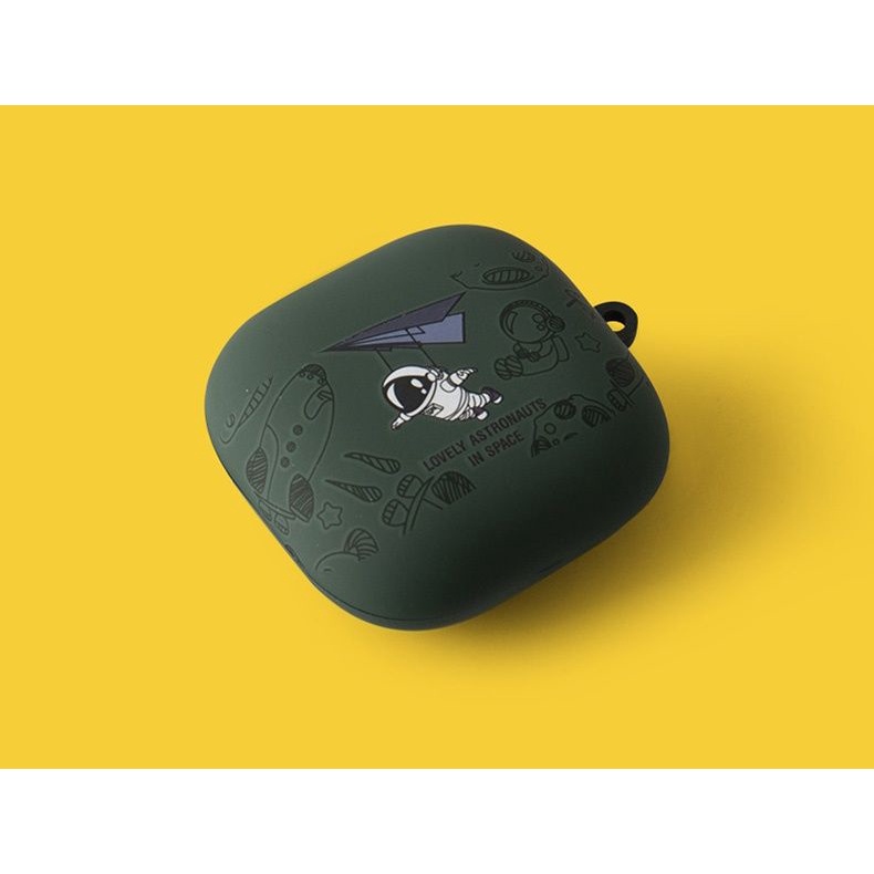Vỏ Bảo Vệ Hộp Sạc Tai Nghe Beats Fit Pro Bằng Silicon Họa Tiết Hoạt Hình Dễ Thương Chống Sốc