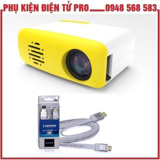 BỘ SẢN PHẨM MÁY CHIẾU MINI LCD LED CS03 + HDMI SONY DÙNG CHO MÁY TÍNH, LAPTOP