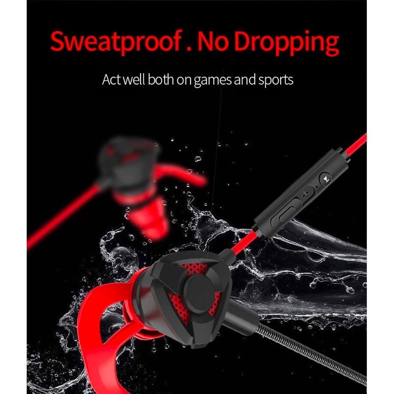 Tai Nghe Gaming G60 Có Dây 3.5mm Kèm Mic Loại Bỏ Tiếng Ồn Có Thể Tháo Rời Chuyên Dụng Cho Chơi Game