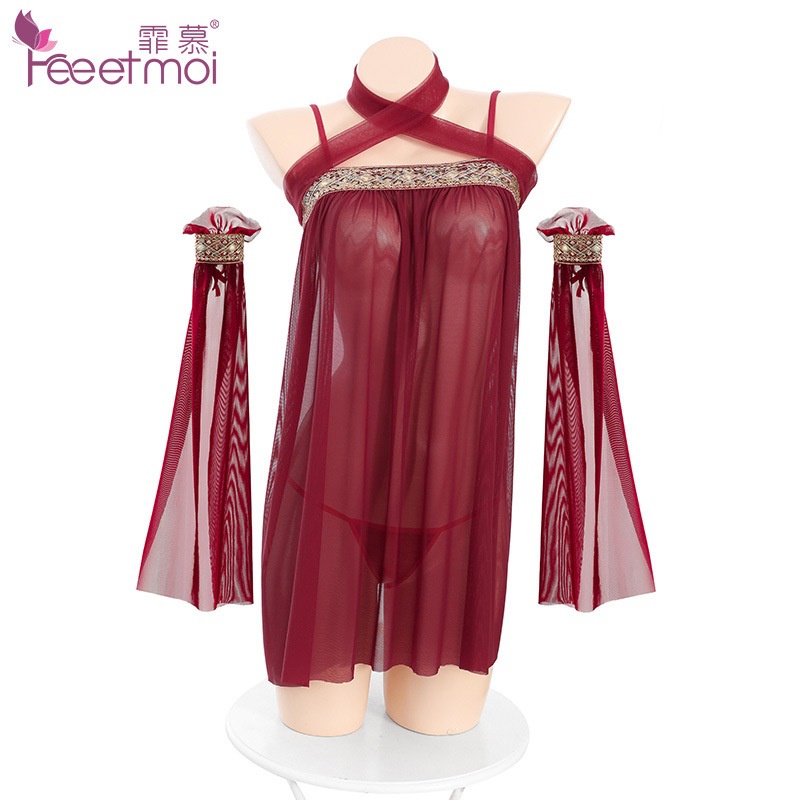 Đồ Ngủ Cosplay Mỹ Nữ Trung Hoa Sexy  Hán Phục Gợi Cảm Cám Dỗ Quyến Rũ 7866 [CWEAR.SEXY_ĐỒ NGỦ &amp; NỘI Y CAO CẤP]
