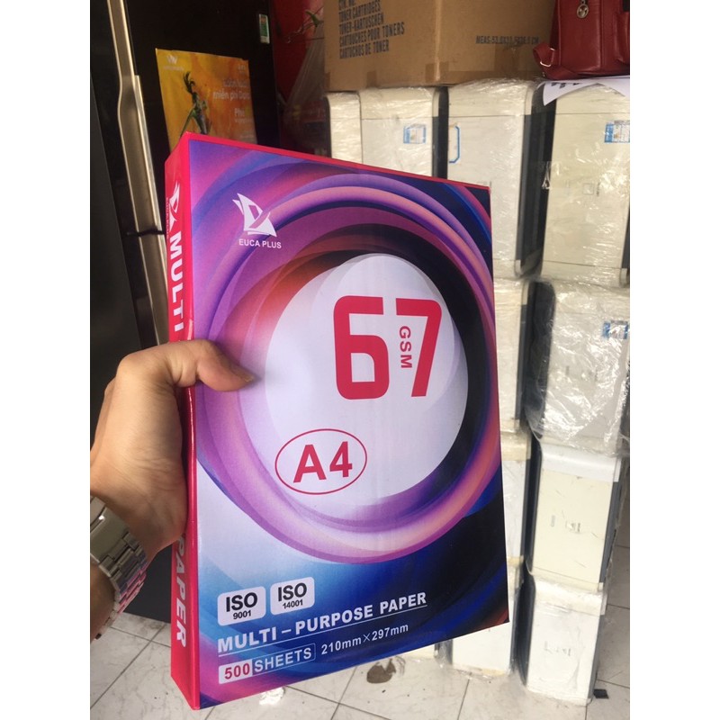 Giấy A4 1 gam nhiều loại đồng giá